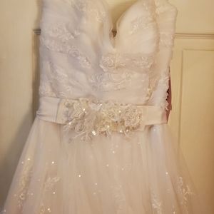 Wedding dress size 10